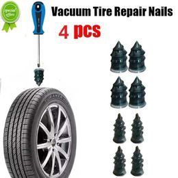 New 4pcs/Set Vacuum Tyre Repair Nail for Car Trucks Motorcycle Scooter Bike Tire Puncture Repair Tubeless Tires Repair Rubber Nails