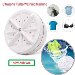 Machines 2022 Ultrasonic Turbo Washing Machine Laundry Portable Travel Washer Air Bubble And Rotating Mini Washing Machine Mini Washing