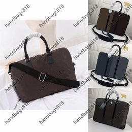 Men briefcases laptop bag handbag mens handbags Fashion all-match Casual Classic retro High capacity Crossbody shoulder bags284P