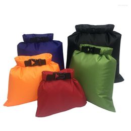 Storage Bags 5 Pcs/Set Outdoor Portable Waterproof Dry Bag Sack Pouch Camping Hiking Canoe Floating Boating Ultralight BackpackN