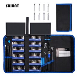 Schroevendraaier SKIUNT Screwdriver Set 61/140 In 1 Magnetic Slotted Torx Screwdriver Bits Kit Household Repair Hand Tools For Moblie Phone PC