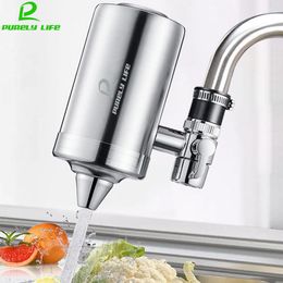 Appliances Kitchen water purifier stainless steel faucet to remove water pollutants alkaline water ceramic filter element water ion filter