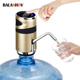 Dispenser Automatic Electric Water Pump USB Charging Touch Button Dispenser Gallon Bottle Drinking Switch Silent For Water Pumping Device