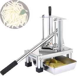 Commercial French Fries Cutter Manual Potato Cutter Chipper Fruit Vegetable Slicer for Potatoes Carrots Cucumbers