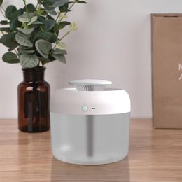 Appliances 2.5L High Capacity Aroma Diffuser USB Air Humidifier Ltrasonic Cool Mist Maker Fogger Essential Oil Diffuser With LED Lamp