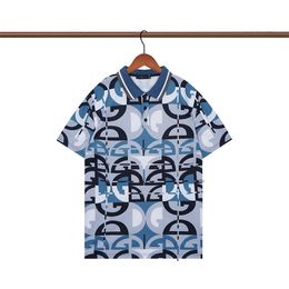 6 New Fashion London England Polos Shirts Mens Designers Polo Shirts High Street Embroidery Printing T shirt Men Summer Cotton Casual T-shirts #950