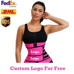 DHL Men Women Shapers Waist Trainer Belt Corset Belly Slimming Shapewear Adjustable Waist Support Body Shapers FY8084 ss0513