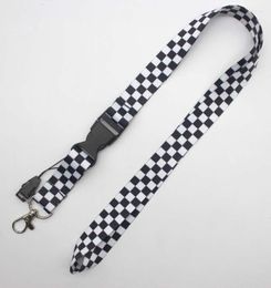 Keychains Phone Lanyard Straps Sports Solid Color For Keys Chain ID Cards Holder Detachable Buckle Lanyards 2.5CMKeychains