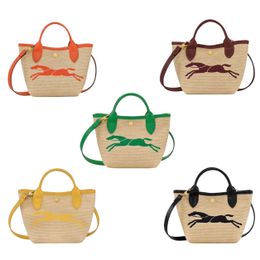 Luxury Designer mini longchammp tote bag le replay womens mens Cross Body Raffia straw basket luggage beach bag travel gym Shoulder fashion handbags Clutch hand bags