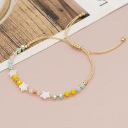 Strand Go2boho Colorful Shell Star Cryastl Bead Bracelet Friendship Summer Bracelets For Women Jewelry Set Gift In Fashion Trendy