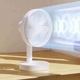 Fans Rechargeable Desk Fan Portable USB Fan 150° Adjustable Cooling Fan Mute 3 Speed Adjustment Ultra Quiet Suitable For Home Office