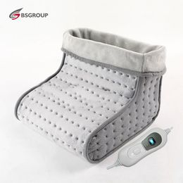 Animals 220V 240V 100W Portable Soft Synthetic Wool Liner and Microplush Cover Washable Electric Foot Warmer Heated Booties EU Plug