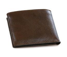 Wallets Geunine Leather Classical B-fold Short Men's Wallet Pocketbook 8015-3B