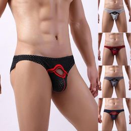 Underpants Soft Seamless Men's Briefs Panties G-string Knickers Thong Underwear Breathable Comfortable Sexy Underpanties