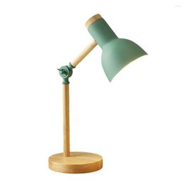 Table Lamps Household Office El Studying Lamp With Bulb Simple Design Bedroom Book Reading Desk Light Lighting Accessories