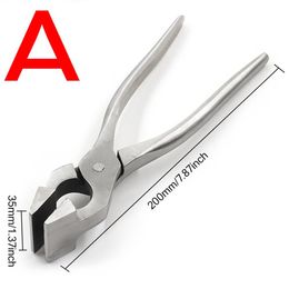 Screwdrivers Leather Edge Adjustment Press Flatten Plier Stainless Steel Fixed Clamp For Handbag Leather Bag Making Pliers DIY Hand Tools