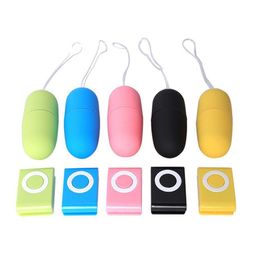 Other Health Beauty Items 20 Speed Remote Control Wireless Vibrator Mp3 Vaginal Vibrating Egg Waterproof M Dh1Ec