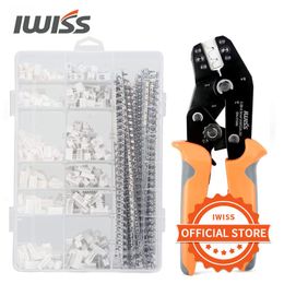 Tang IWISS SN01BM 2820AWG Micro Terminals Crimper Plier Ratecheting Crimping Tool 1470pcs PH2.0mm Connector Kit
