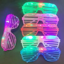 Glow in the Dark Led Glasses Light Up Sunglasses Neon Party Favours Glow Glasses for Kids Adults Party Supplies