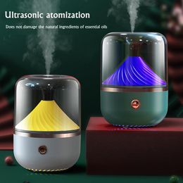 Appliances Aromatherapy Essential Oil Diffuser Ultrasonic USB Air Humidifier For Room Fragrance With LED Lamp 120ML Mini Mist Maker Fogger