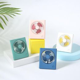 Fans USB Desktop Table Charge Fan with Power Portable Mini Fan for Office Travel Air Cooling Cooler Fans With Bracket