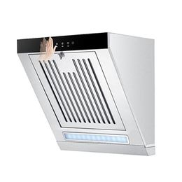 Combos 230W Mini Side Suction Range Hood Stainless Steel Panel Hanging Household Ventilator 400mm Kitchen Exhaust Cooker Hoods 220V