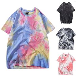 Men's T Shirts Work Men Construction Mens Outdoor Vintage Short Sleeve Shirt Tie Dyed Casual Spandex Fitted For