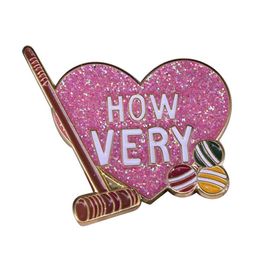 Cartoon Accessories How Very Heathers Enamel Pin Theatre Enthusiasts Brooch Perfect Shiny Accessory To Show Your Love Of This Smashh Dhu27