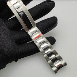 Watch Bands Stainless Steel Strap Replacement Wrist Band 20MM Watchband For Men Mechanical Movement Upgrade Part