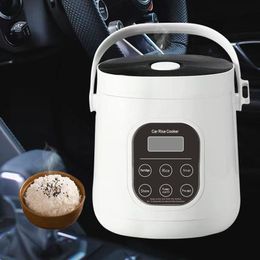 Appliances 2L Intelligent Rice cooker for 12V Car 24V Truck lorry Onboard 220V Home Food warmer steamer noodles boiler Fast heat cook pot