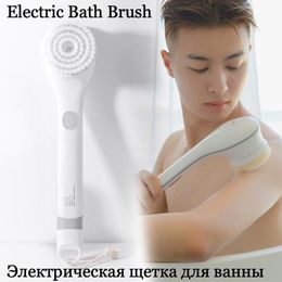 Massager Original DOCO Electric Bath Brush Body Massage SPA Shower Brush Exfoliate Skin Care Rechargeable Cleaning Brush Men Woman