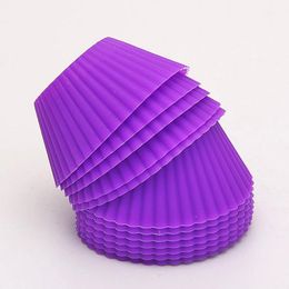 Cake Tools 12Pcs Thicken Muffin Cupcake Paper Cups Liner Decoration Party Tray Mould Kitchen Accessories