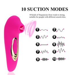 NXY Vibrators 10 Modes Female Clitoris Sucker Vagina Sucking Vibrator Clit Vacuum Stimulator g Spot Erotica Machine Adults Sex Toys for Women 230508