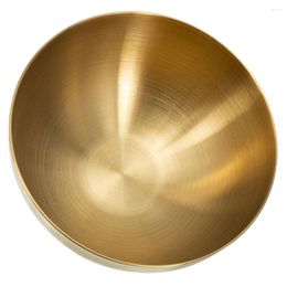 Bowls Stainless Steel Bowl Mixing Appetiser Noodle Serving Dishes Gold