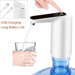 Appliances Xiaomi Water Bottle Electric Pump Dispenser automatic Mini Barreled Water USB Charge Portable Water Dispenser Drink Dispenser