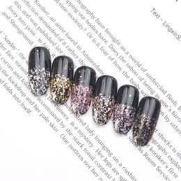 Nail Glitter Irregular Fingernail Flashing Flake Powder Dust Blending Sequins Art Decoration UV Gel OilNail