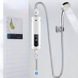 Heaters 3500/5500W Electric Water Faucet Heater Instantaneous Tankless Watering Shower Mini Kitchen Bathroom Hot Water Heating Machine