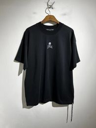 Fashion Brand t shirts master mind Men's Skull Letter Offset Print Loose T-shirt Cotton Tops Men Tee Hiphop Streetwear