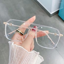 Sunglasses WackSaria Blue Light Blocking Women Glasses Frame 2023 Oversized Eyeglasses Anti Computer FashionSunglasses