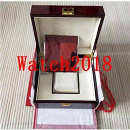 Luxury High Quality Boxes Topselling Red Nautilus Original Box Papers Card Wood Handbag For Aquanaut 5711 5712 5990 5980 Watch Box235H