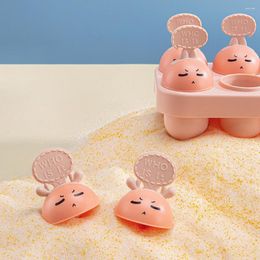Baking Moulds Convenient Ice Making Mold Food Grade Creative Shape Non-deforming Popsicle Maker Home Supplies