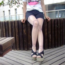 Women Socks Harajuku Novelty Lolita Pantyhose Japanese Gothic Anime Jointed Doll Style Tattoo 3D Print Tights Cosplay Stocking