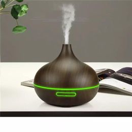 Appliances High Quality 400ML Aromatherapy Essential Oil Diffuser with 7 Colour LED Changing Night Lamp Ultrasonic Air Humidifier Mist Maker