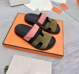 Designer Pantofola Sandalo Sandali estivi Scarpe da uomo Classic Brand Slides Casual Donna Pantofole esterne Slider Sandali da spiaggia 10A con Box35-45