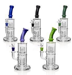 Vintage PREMIUM UFO Glass Bong Water Hookah 12INCH Smoking Pipes With banger Original Glass Factory can put customer logo by DHL UPS CNE