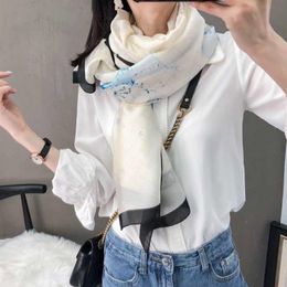 Designer Scarf New Ladies Luxury Fashion Scarf Accessories Thin Smooth and soft womens Shawl wirh Fresh pattern2389