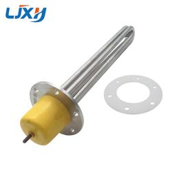 Heaters LJXH Electric Heater Heating Element for Oil 220V/380V 304SUS Heating Tube Dia.12mm 9/12/15/18KW for HeatConducting Oil Stove