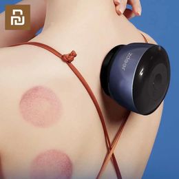 Massager Youpin Zdeer Portable Intelligent Cupping Massager Vacuum Suction Cups Magnet Therapy Guasha Scraping Heating Massage Body Care