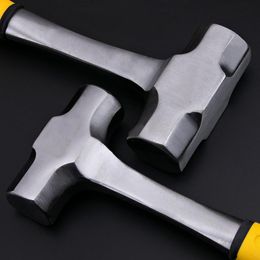 Hammer 2LB Sledge Hammer Hard Face Steel Head Forged Steel Construction Indestructible Handle HeavyDuty Hand Tools Hammer