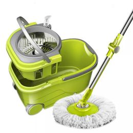 Mops Suspended Separation Bucket Smart Mop With Wheels Spin Noozle Mop Clean Broom Head Cleaning Floors Window House Car Clean Tools 230512